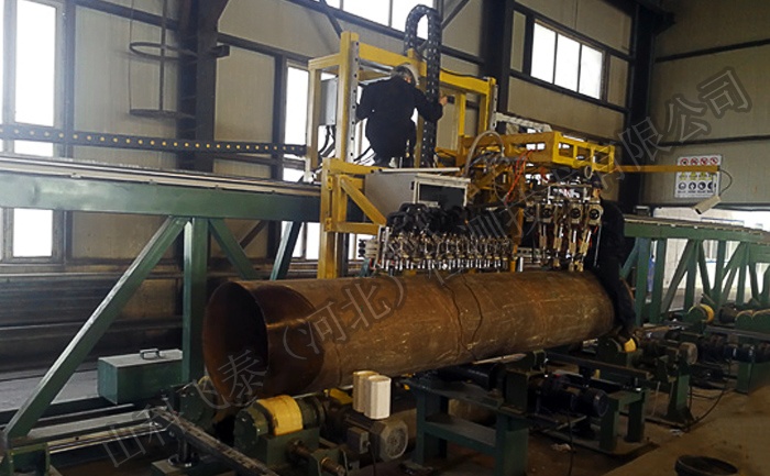 螺旋焊管全管體超聲自動探傷設(shè)備