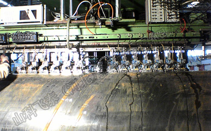 大直徑螺旋焊管超聲自動探傷設(shè)備